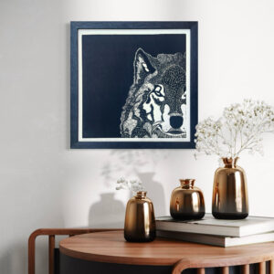 Loup - 30x30 cm