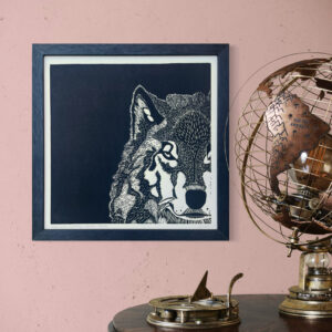 Loup - 30x30 cm