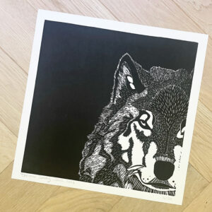 Loup - 30x30 cm