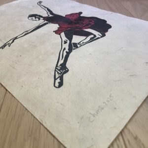 Maihō - Rouge - 23x32 cm
