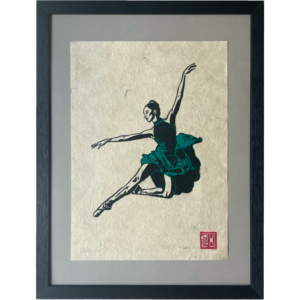 Maihō - Bleu Vert - 23x32 cm