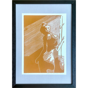 Matin d'été - Ocre - 23x32 cm