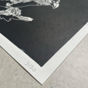Corbeau - 30x30 cm