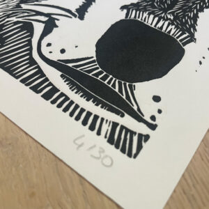 Loup - 30x30 cm
