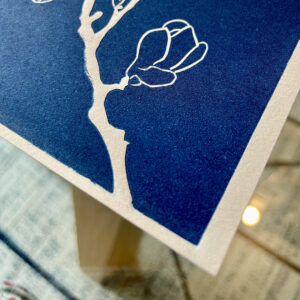 Magnolia - Bleu de Prusse - A5