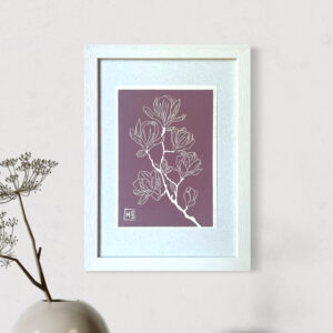 Magnolia - Vieux Rose - A5