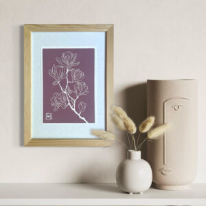 Magnolia - Vieux Rose - A5
