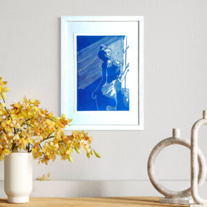 Matin d'été - Bleu Océan - 23x32 cm