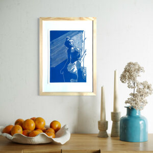 Matin d'été - Bleu Océan - 23x32 cm