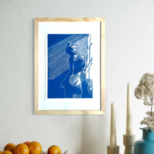 Matin d'été - Bleu Océan - 23x32 cm