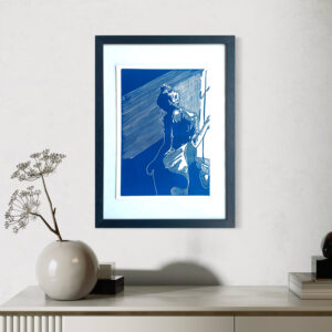 Matin d'été - Bleu Océan - 23x32 cm