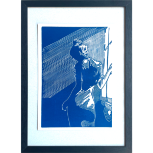 Matin d'été - Bleu Océan - 23x32 cm