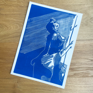 Matin d'été - Bleu Océan - 23x32 cm