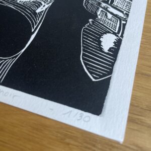 Matin d'été - Noir Luxe - 23x32 cm
