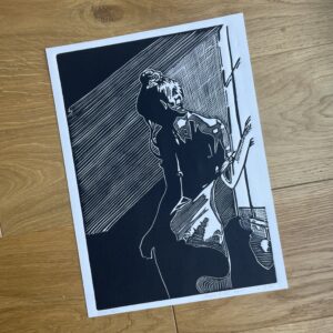 Matin d'été - Noir Luxe - 23x32 cm